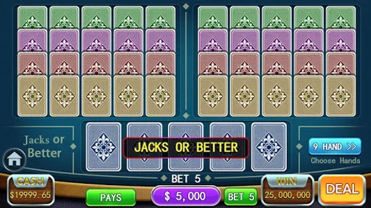 Video Poker Games - Multi Hand screenshot 17