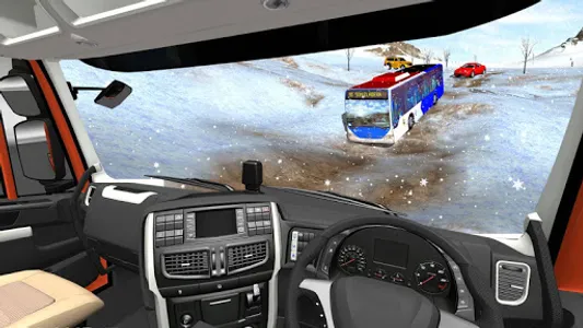 Big Mountain Snow Bus Driving  screenshot 3