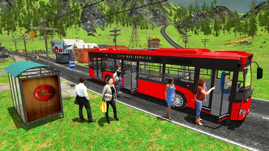 Big Mountain Snow Bus Driving  screenshot 5