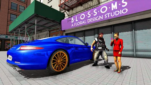 Gangster Vs Police Car Escape  screenshot 0