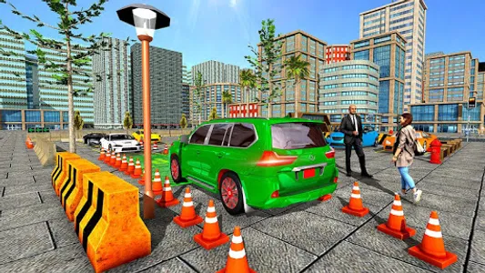 Luxury Prado Car Parking Suv C screenshot 0