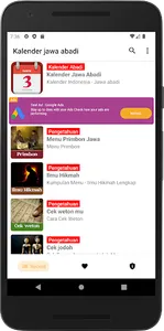 Kalender jawa abadi Indonesia screenshot 1