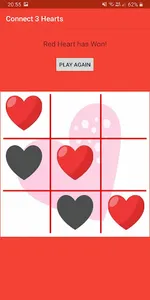 Connect 3 Hearts screenshot 1