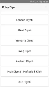 Kolay Diyet screenshot 0