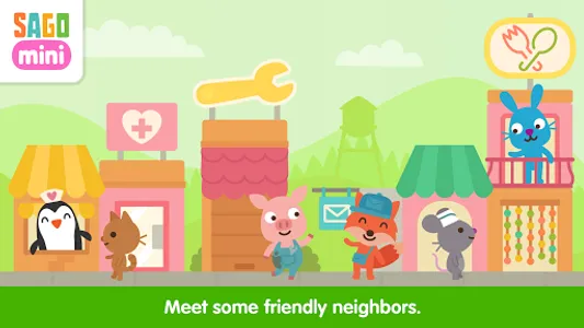 Sago Mini Neighborhood Blocks screenshot 16