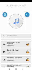 Orange Music Player screenshot 1