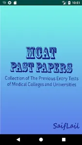 MCAT Past Papers screenshot 0