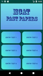 MCAT Past Papers screenshot 1