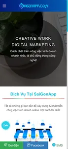 SaiGonApp - Digital Marketing  screenshot 1
