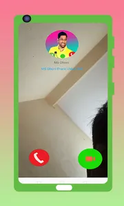 Chat with MS dhoni video call screenshot 3