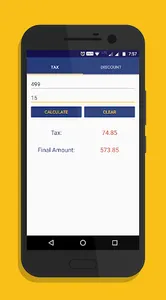 Tax Discount screenshot 1
