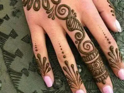 Mehndi Design Wallpaper screenshot 0