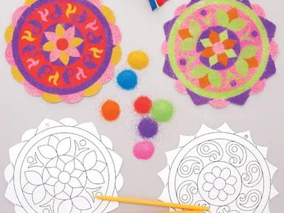 Rangoli Art Wallpapers screenshot 1