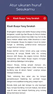 Dongeng Binatang Fabel Offline screenshot 2