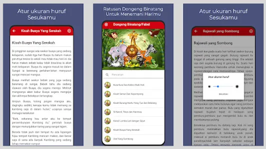 Dongeng Binatang Fabel Offline screenshot 6