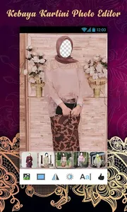 Kebaya Kartini Photo Editor screenshot 3