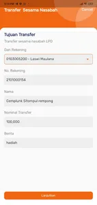 M-Banking Mitra Karya screenshot 5