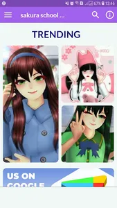 sakura school wallpaper screenshot 0