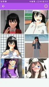sakura school wallpaper screenshot 1