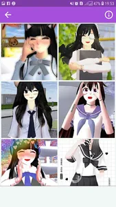 sakura school wallpaper screenshot 4