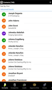 SalesNOW CRM for Android screenshot 0
