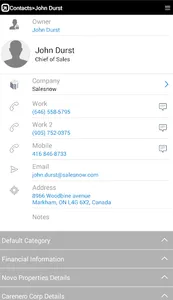 SalesNOW CRM for Android screenshot 1