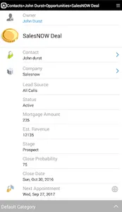 SalesNOW CRM for Android screenshot 2