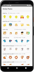 Sticker Anime screenshot 0