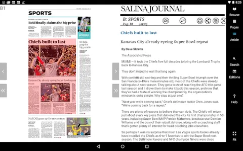 Salina Journal eNewspaper screenshot 5