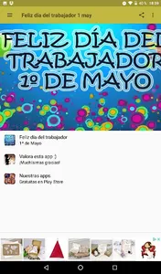 1 mayo día del trabajador screenshot 3