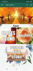 Feliz Otoño, bienvenido frío screenshot 0