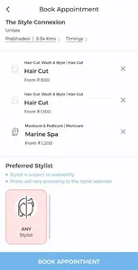 LUZO - Salon & Spa Bookings screenshot 2