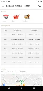 Salt and Vinegar Helston screenshot 2