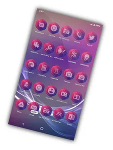 Fabel Purple Icons Pack screenshot 1