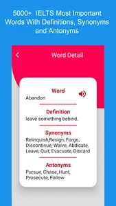 IELTS vocabulary 5000+ words screenshot 2