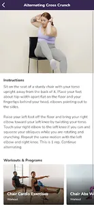 Chair Exercises screenshot 3