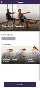 Chair Exercises screenshot 4