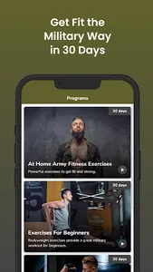 Military Style Fitness Workout screenshot 1