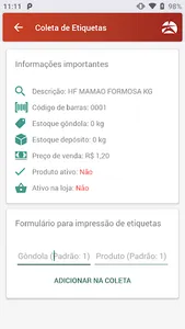 Sambanet Etiquetas screenshot 3