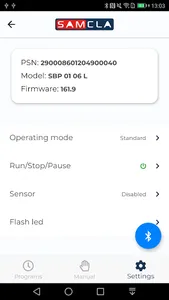 Samcla Infinite BLE screenshot 5