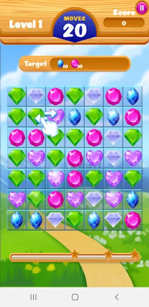 jewel crush screenshot 2