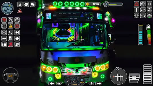 Euro Bus Driving Bus Game 3D screenshot 5