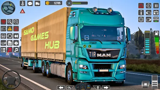 US City Truck Driving Games 3D screenshot 0