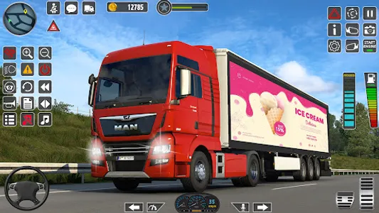 US City Truck Driving Games 3D screenshot 1