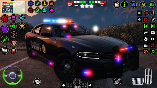 US Police Prado Parking 3D screenshot 0