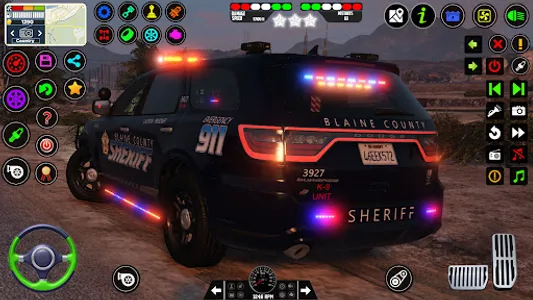US Police Prado Parking 3D screenshot 1