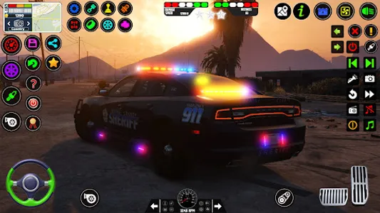 US Police Prado Parking 3D screenshot 5