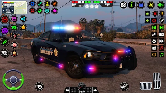 US Police Prado Parking 3D screenshot 6