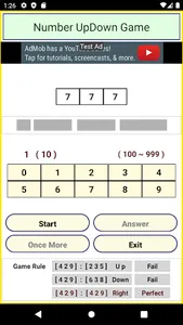 Number Updown Game screenshot 4