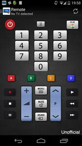 Remote for Samsung TV screenshot 1